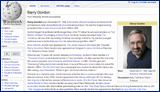 Barry Gordon Wikipedia Entry