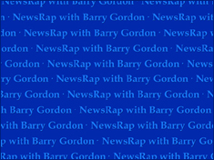 NewsRap TV Studio Backdrop