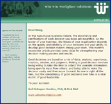 Win-Win Workplace Solutions E-Newsletter
