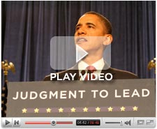 Obama Foreign Policy Video link