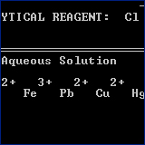 Qualitative Chemical Analysis
